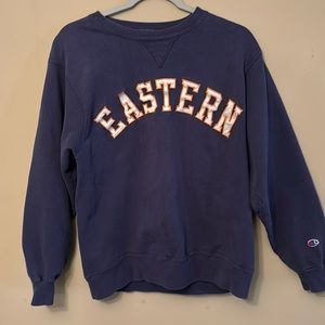 Eastern University Champion crew neck